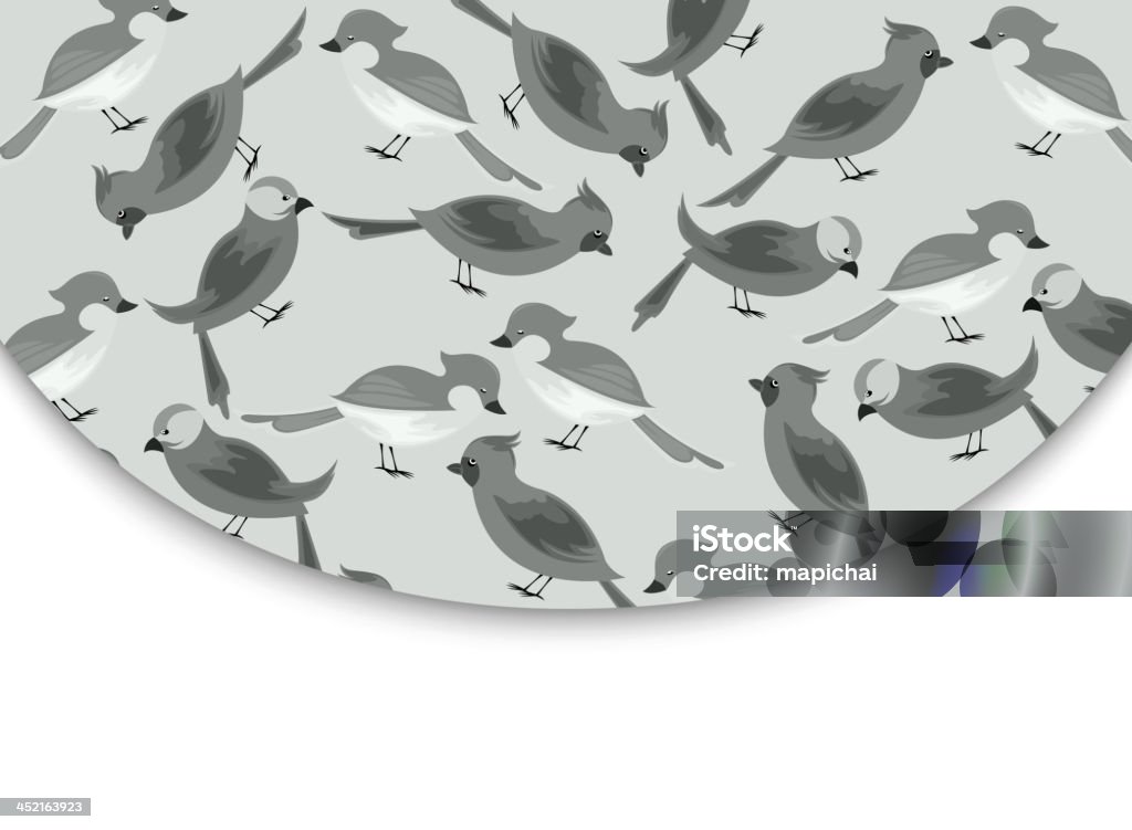 Birds Cartoon On A White Background Stock Illustration - Download ...