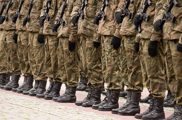 istock Polish soldiers formation 452167815