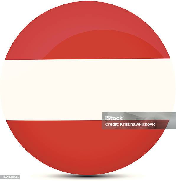 Flaga Austrii - Stockowe grafiki wektorowe i więcej obrazów Clip Art - Clip Art, Flaga, Flaga Austrii