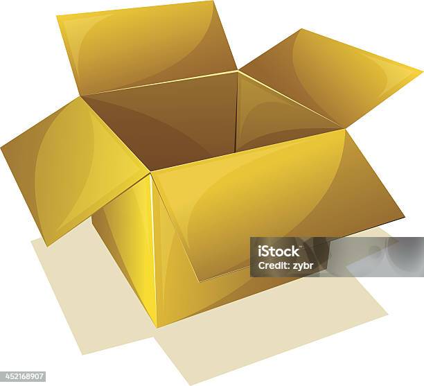 Empty Box Simple Image Empty Box Stock Illustration - Download Image Now - Blank, Box ...