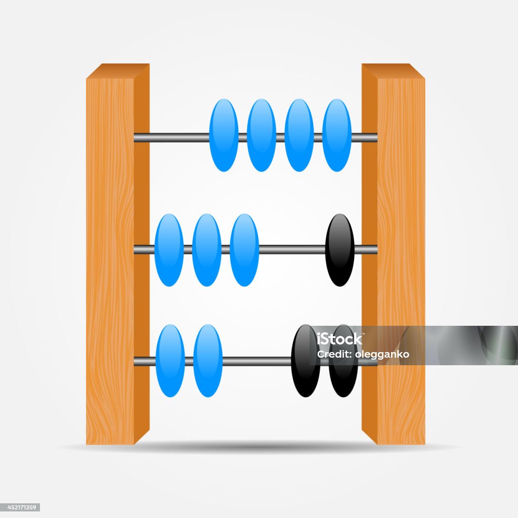 算盤アイコンベクトルイラスト - ひらめきのロイヤリティフリーベクトルアート