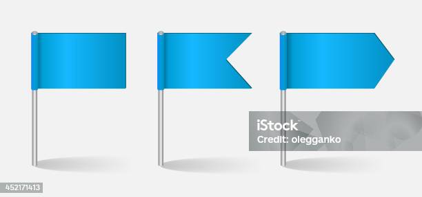 Illustrazione Vettoriale Di Set Di Bandiere - Immagini vettoriali stock e altre immagini di Bandiera - Bandiera, Chiodo chirurgico, Icona del marcatore di posizione