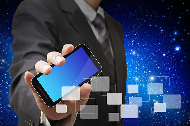 istock touch screen mobile phone in businessman hand 452172469