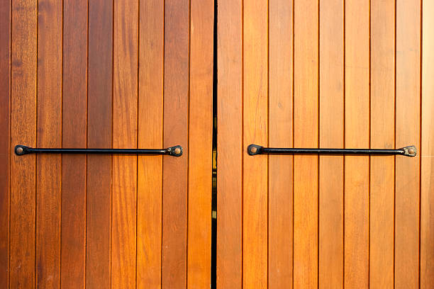 istock Abstract room with  doors 452172901