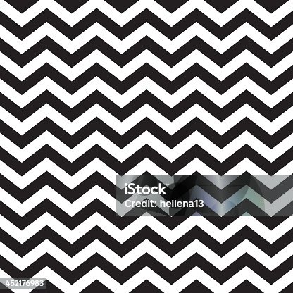 istock Seamless zigzag chevron pattern in black and white 452176983