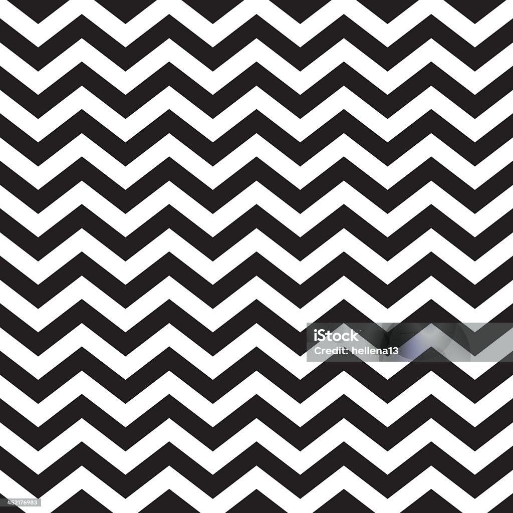 Seamless zigzag chevron pattern in black and white Seamless Zigzag (Chevron) Pattern, vector illustration Zigzag stock vector
