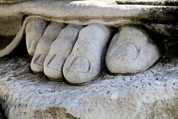 istock foot of a marble 452178595