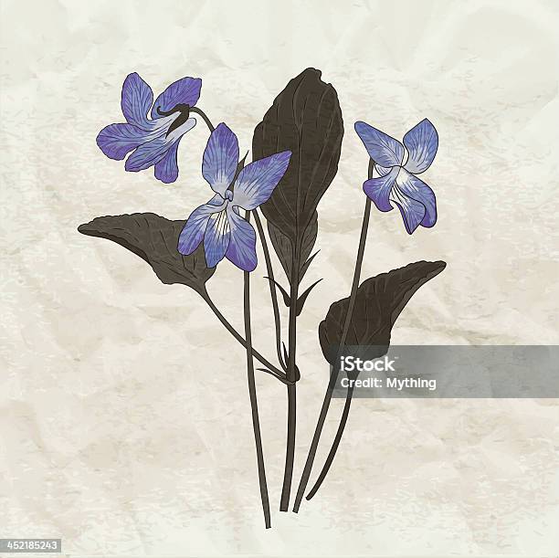 Dark Violet Stock Illustration - Download Image Now - Art And Craft, Beauty, Beauty In Nature