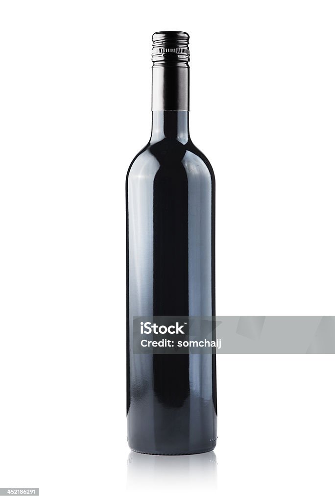 Botella de vino tinto - Foto de stock de Barril libre de derechos