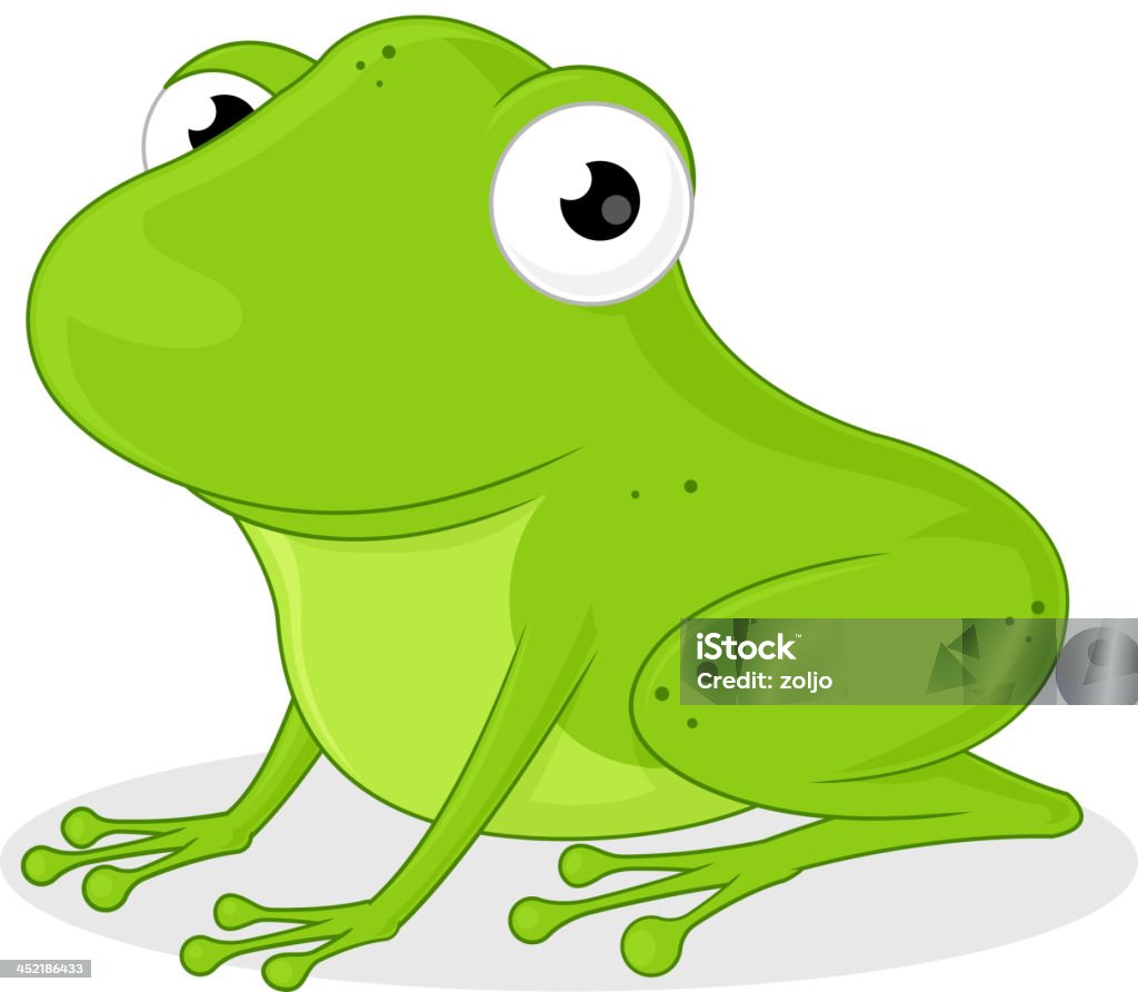 Cute Frog Stock Illustration - Download Image Now - Animal ...