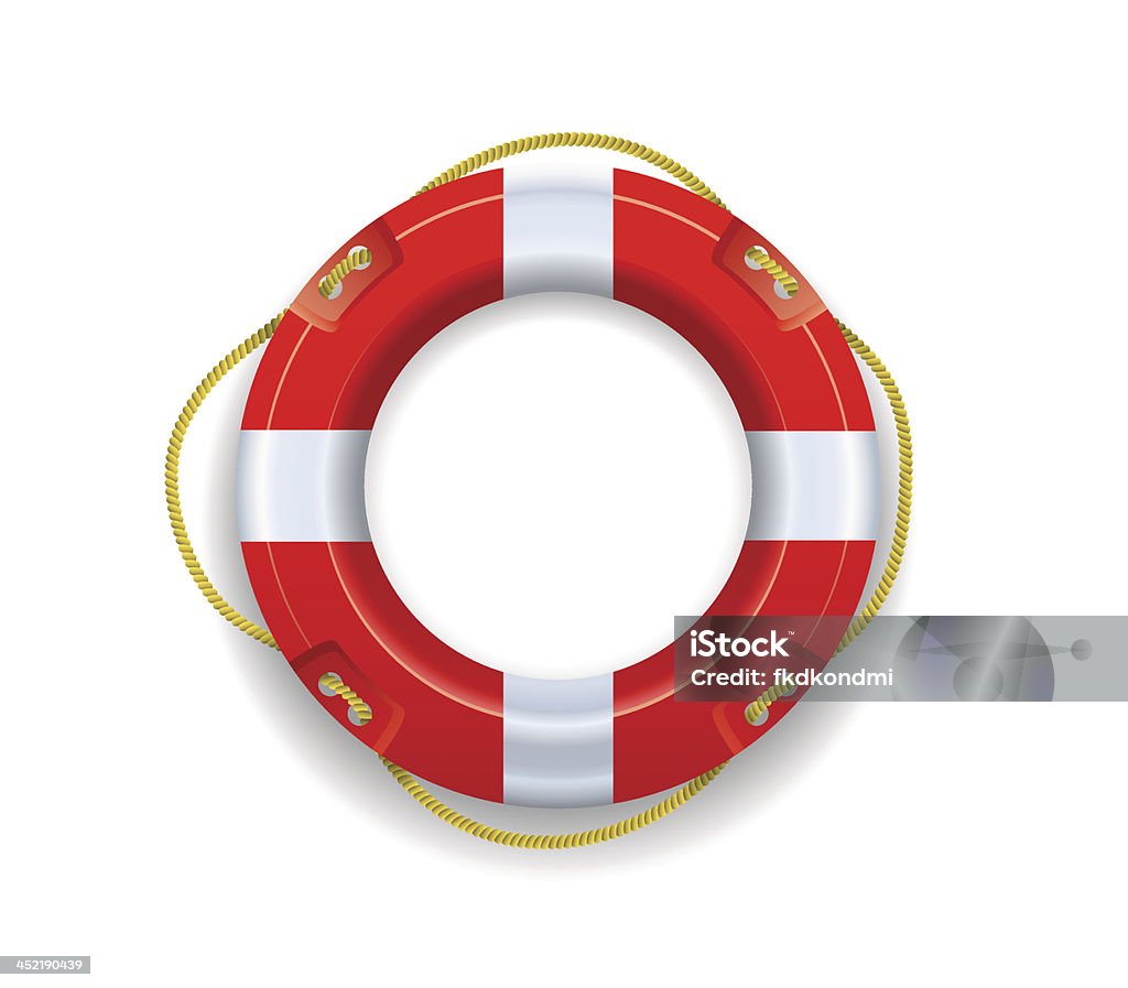 Wyślij lifebuoy. - Grafika wektorowa royalty-free (Koło ratunkowe)