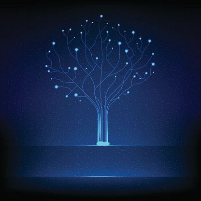 Fibre optical tree