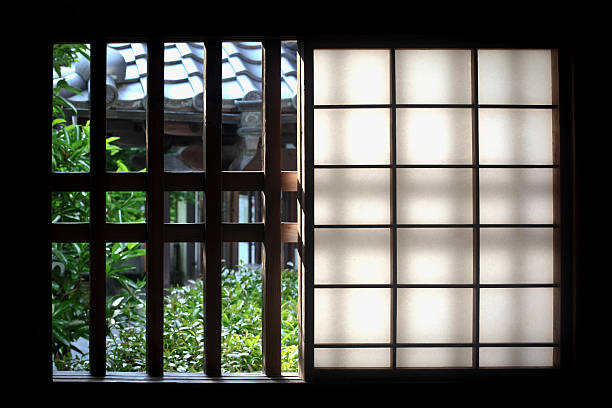 istock Japanese Sliding Window, Kyoto 452191807