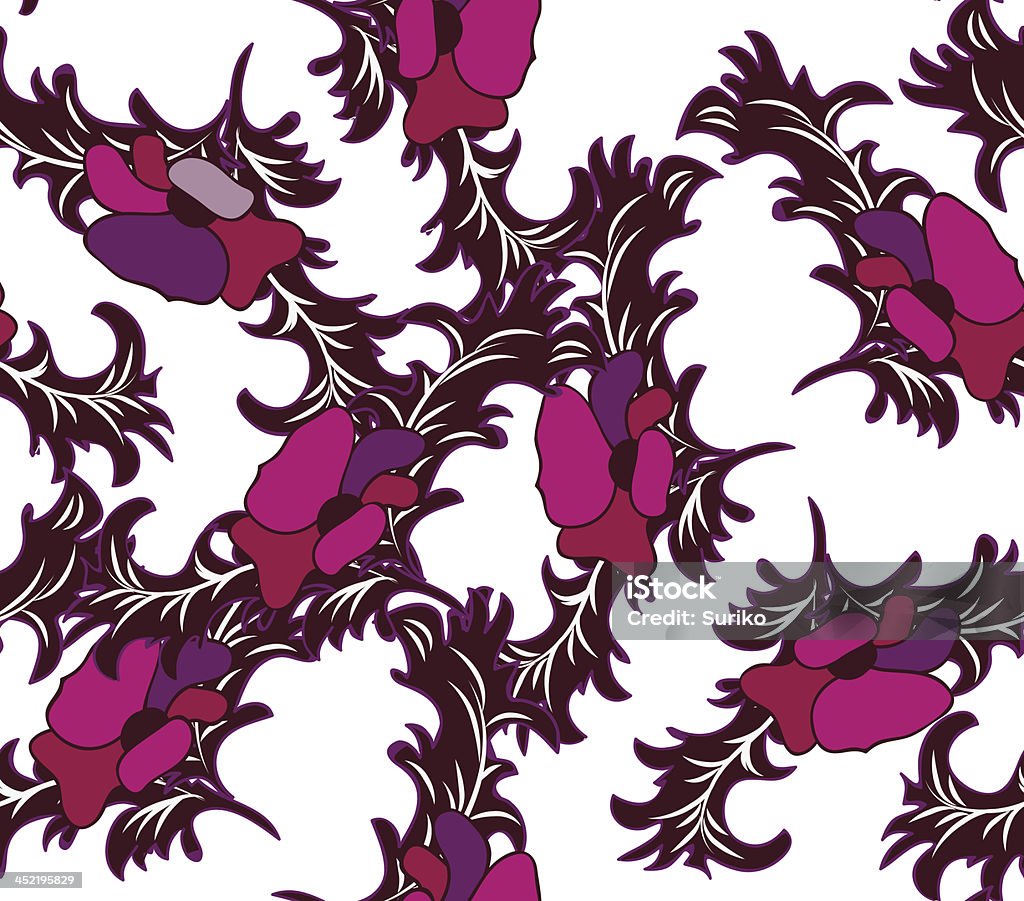 Abstrato floral fundo - Vetor de Abstrato royalty-free