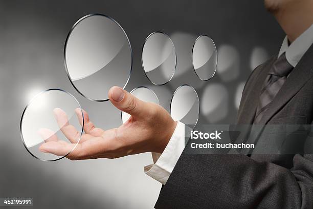 Glasshield Business Hand Taste Stockfoto und mehr Bilder von Berührungsbildschirm - Berührungsbildschirm, Bildeffekt, Bildhintergrund