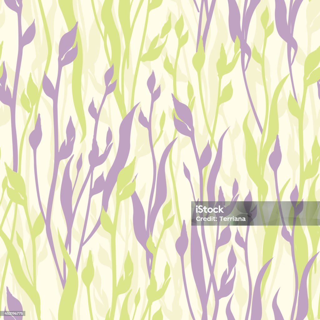 Floral Seamless Texture. - arte vectorial de Flor libre de derechos