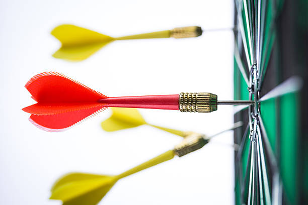 istock darts arrows in the target 452198047