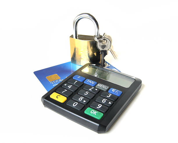 bezpieczne bankowości online - electronic banking security system token banking zdjęcia i obrazy z banku zdjęć