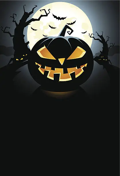 Vector illustration of Halloween