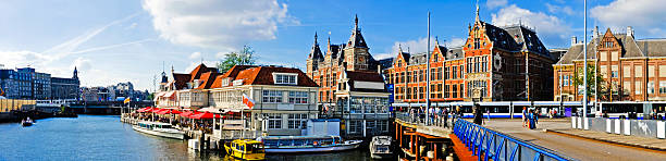 istock Panorama from Amsterdam in the Netherlands 452203493
