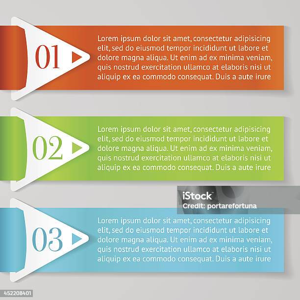 Progress Color Label Colorcoded Labels With Arrows Showing Progress Stock Illustration ...