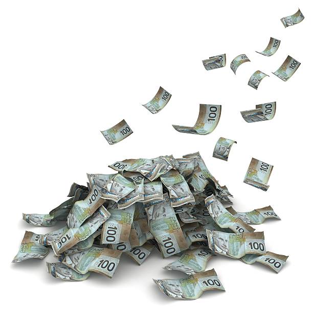 istock Money Pile - Canadian Dollars 452210787
