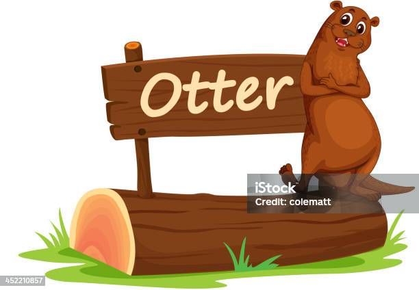 Ottur And Name Plate Stock Illustration - Download Image Now - Animal,  Animals In The Wild, Characters - iStock