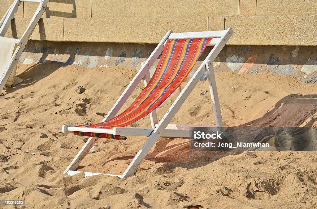 Chaise de plage - Photo de Chaise longue libre de droits