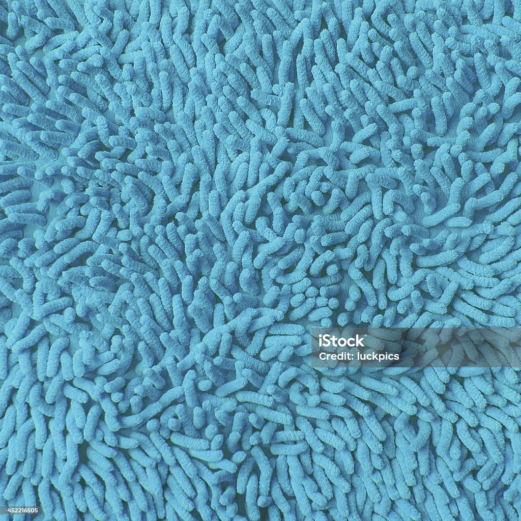 Textura de tecido azul microfibra - Foto de stock de Azul royalty-free
