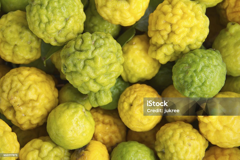 Limão Kaffir e bergamota. - Foto de stock de Alimentação Saudável royalty-free