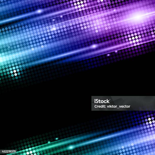 Disco Vector Background Stock Illustration - Download Image Now - Neon Lighting, Backgrounds, Neon Colored