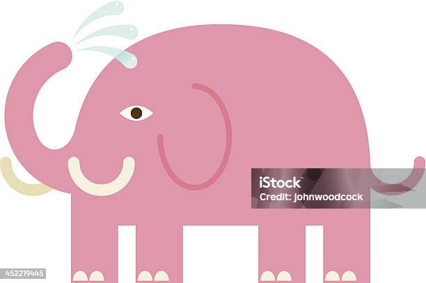 Ilustración de Rosa Elephant y más Vectores Libres de Derechos de Alcoholismo - Alcoholismo, Animal, Beber