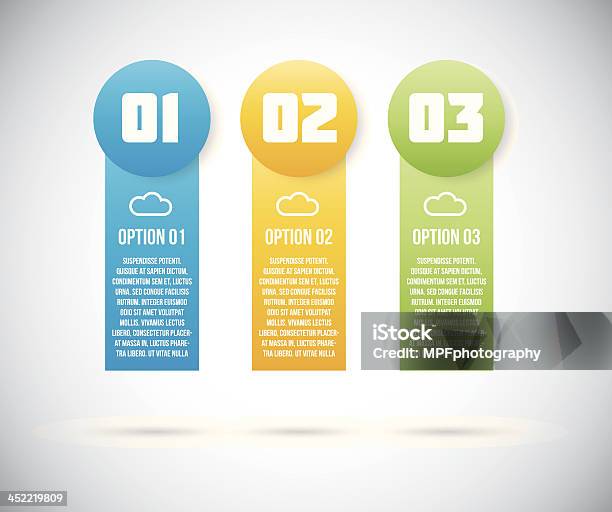 Tre Modelli Di Infografica Opzione Eps10 Vettoriale - Immagini vettoriali stock e altre immagini di Affari