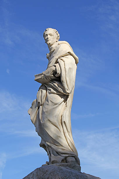 istock Sculpture on the trinity bridge in Valencia, Spain 452219869
