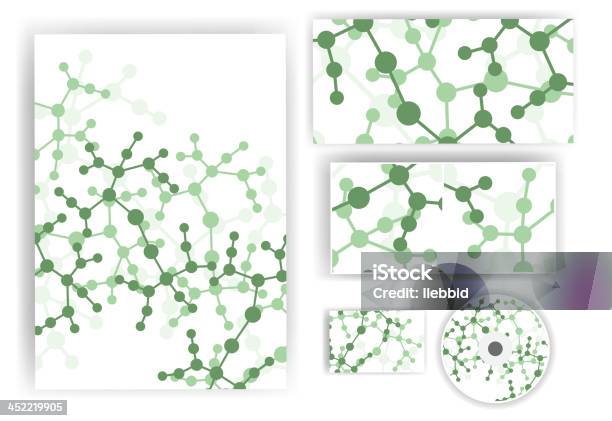 Kit De Papeterie Pour Votre Design Vecteurs libres de droits et plus d'images vectorielles de ADN - ADN, Abstrait, Atome