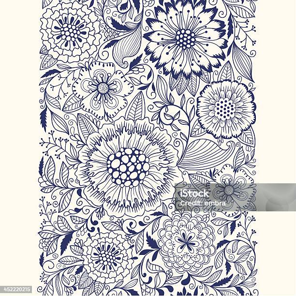 Seamless Floral Ornament Stock Illustration - Download Image Now - Abstract, Backgrounds, Beauty