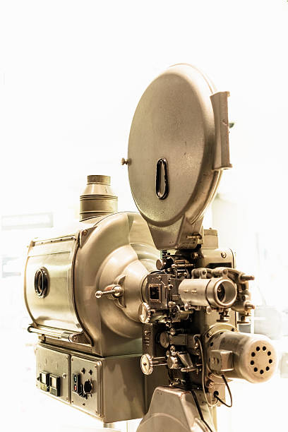 istock Traditional Film Projector with Reel for cinematography 452227553