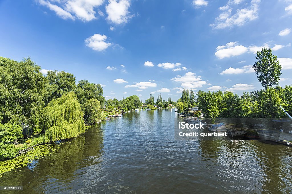 Wunderschöne Hamburg – Vorort - Lizenzfrei Elbe Stock-Foto