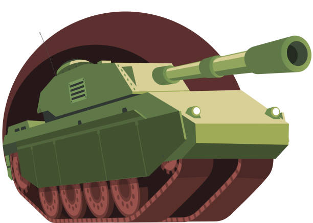 ilustrações de stock, clip art, desenhos animados e ícones de tanque de guerra - truck military armed forces pick up truck