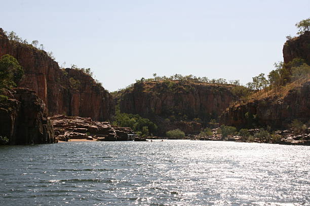 キャサリーン渓谷、オーストラリア - katherine australia northern territory ravine ストックフォトと画像