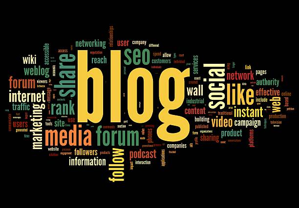 istock Blog concept in word tag cloud 452236377