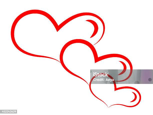 Red Hart Stock Photo - Download Image Now - Anniversary, Day, February