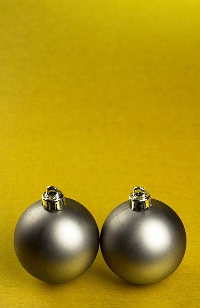 Christmas boubles stock photo