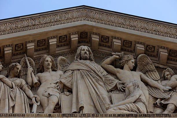 istock front view of the Madeleine Church in Paris 452255805