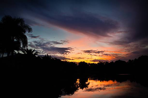 istock Color Image of Beautiful Tropical Sunset 452255857