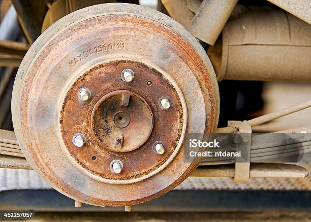 Rear Wheel Assembly Stock Photo - Download Image Now - Bolt - Fastener, Brake, Car