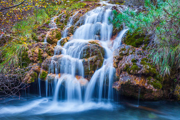 istock waterfall of jiuzhaigou 452257211