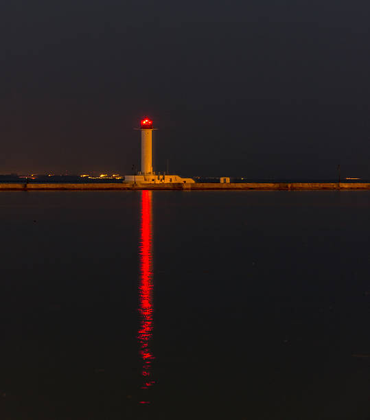 istock Vorontsov lighthouse in the harbor of Odessa, Ukraine 452258785