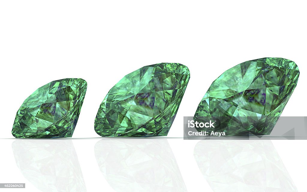 emerald (imagem 3D de alta resolução) - Foto de stock de Amor royalty-free