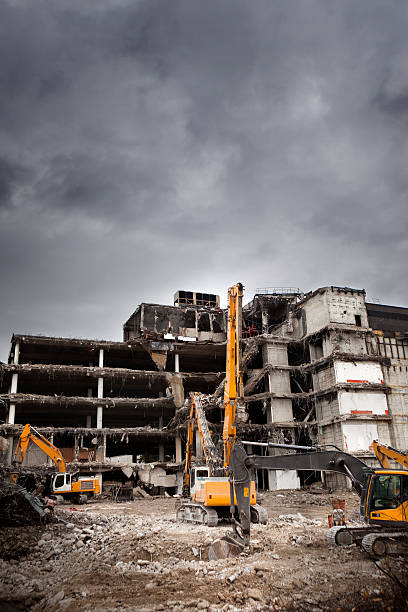 istock Demolition of a building 452263997